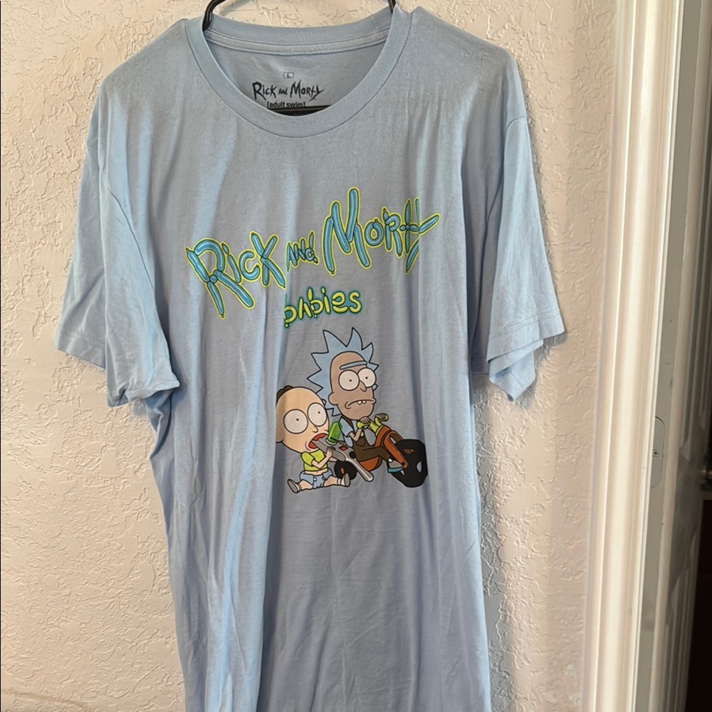 Light Blue Graphic Tee